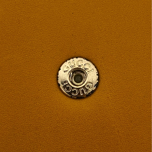 💗SOLD💗Gucci Leather Wallet Tan Unisex - Picture 4 of 5